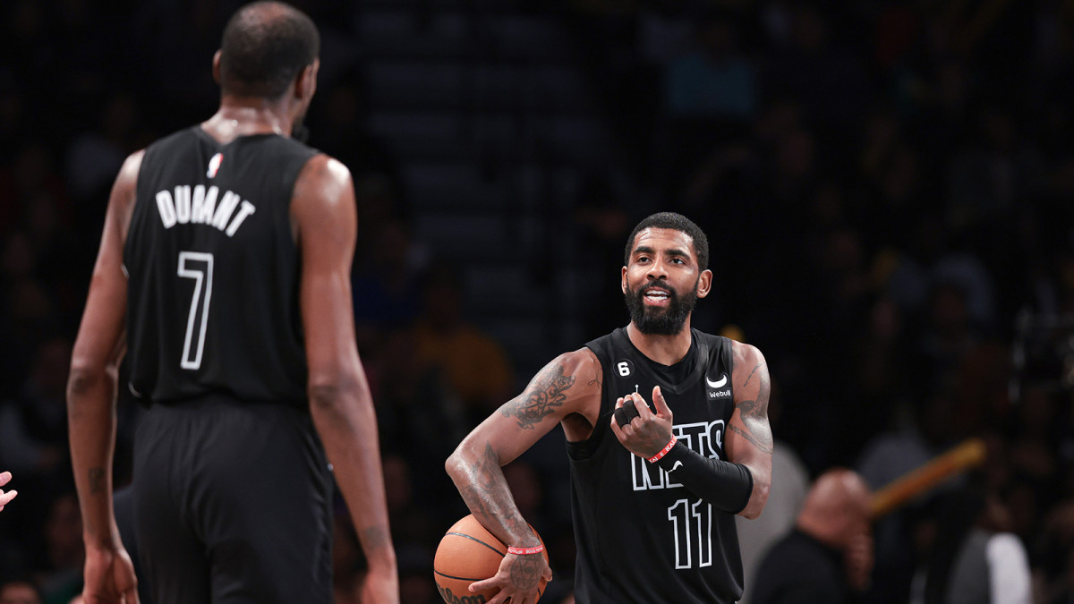 Kyrie Irving and Kevin Durant